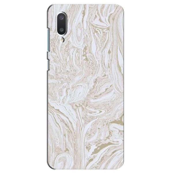 Мраморний чехол на Самсунг А02 (VPrint) – Білий мрамор