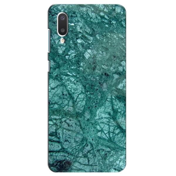 Мраморний чехол на Самсунг А02 (VPrint) – Зелений мрамор
