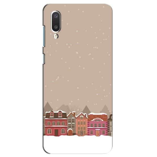 Новорічні, Святкові Чохли для Samsung Galaxy A02 - 2024 год – Зимове місто