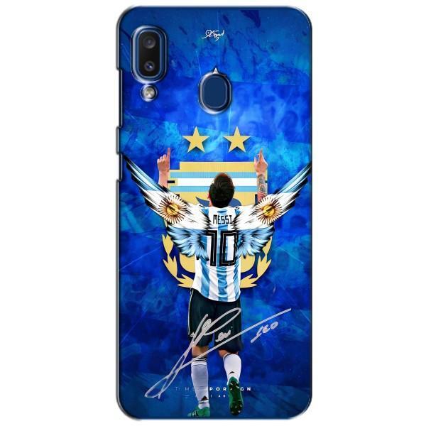 Чохли для Samsung Galaxy a20 2019 (A205F) (Leo чемпіон) (AlphaPrint) – Мессі збірна