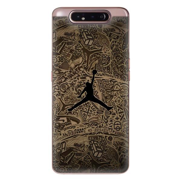 Чехлы для Samsung Galaxy a80 2019 ( A805F ) - с картинкой JORDAN (AlphaPrint) – Logo Jordan