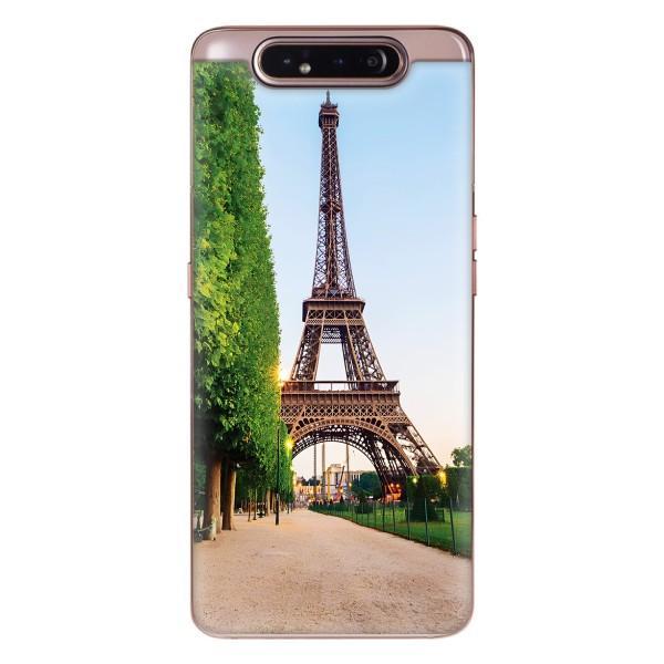 Чохол Ейфелева Вежа Samsung Galaxy a80 2019 ( A805F ) - (AlphaPrint) – Дорога до Парижу