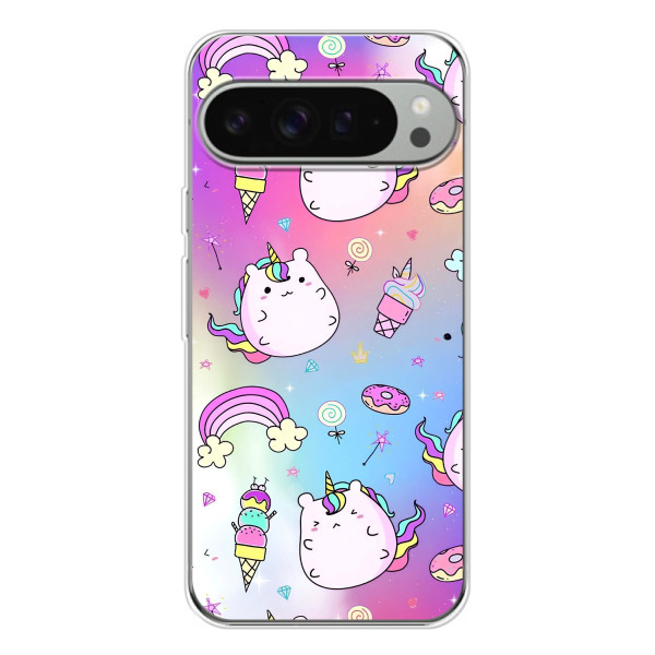 Чехол Unicorn на Google Pixel 10 Pro XL – Радуга и Единорог