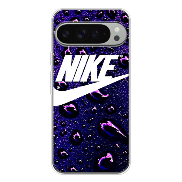 Чохол з логтипом Найк на Google Pixel 10 Pro XL – Найк на фіолетовому