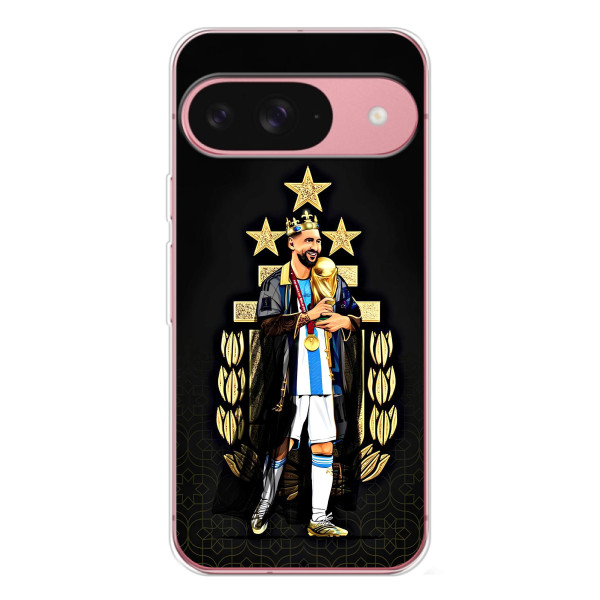 Чехлы для Google Pixel 10 Pro (Leo чемпион) (AlphaPrint) – Месси Король