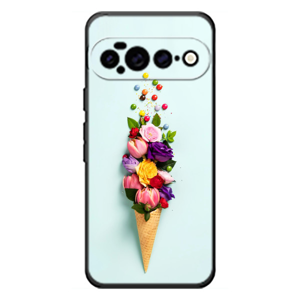 Чохли з тематикою "КВІТИ" на Google Pixel 11 Pro XL – Квітка-морозиво