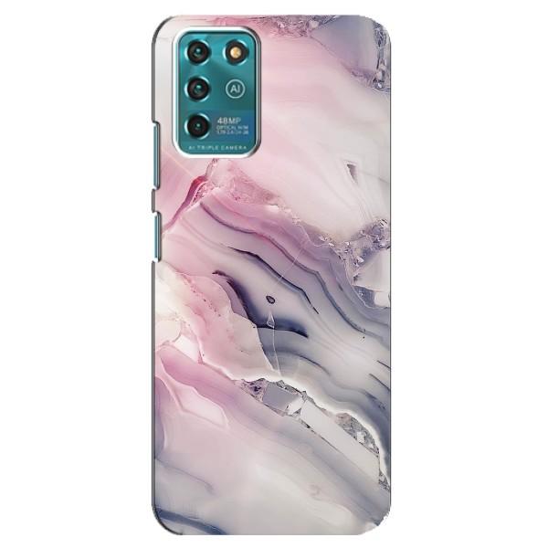 Мраморный чехол на Google Pixel 2 (VPrint) – Пурпурный Мрамор
