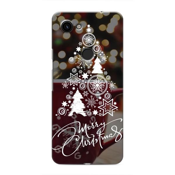 Різдвяні Чохли для Google Pixel 3a XL (VPrint) – Ялинка яскрава