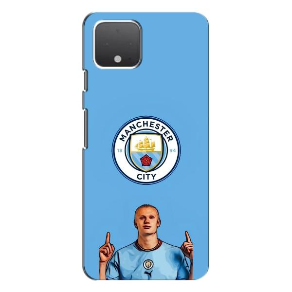 Чехлы с футболистом Ерлинг Холанд для Google Pixel 4 XL (AlphaPrint) – Холанд Манчестер Сити