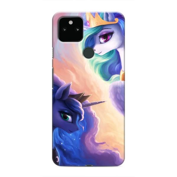 Чехол для Гугл Пиксель 4а - (Единорожки - Новинки) (AlphaPrint) – Единорожки