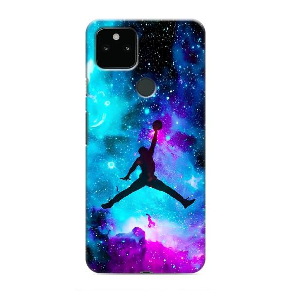 Чехлы для Google Pixel 5 - с картинкой JORDAN (AlphaPrint) – Яркий Джордан