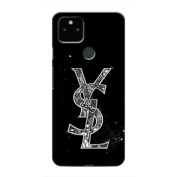 Чохол (Dior, Prada, YSL, Chanel) для Google Pixel 5 – YSL