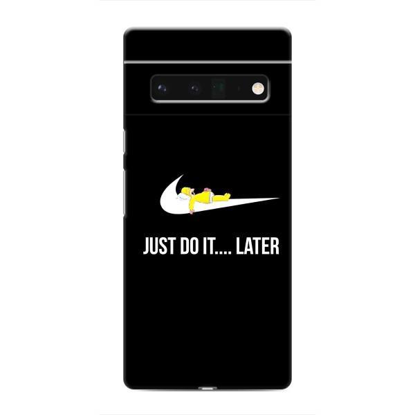 Чехол с логотипом Найк на Google Pixel 6 Pro – Nike just do it