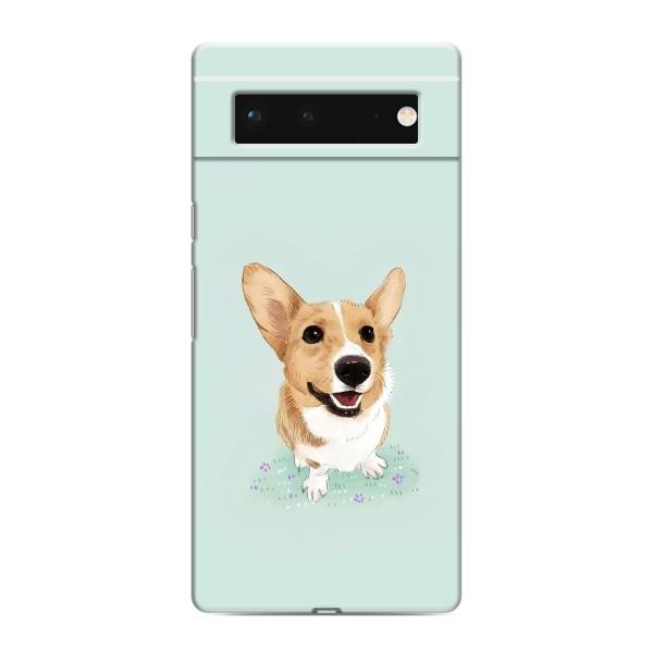 Чехлы с собаками для Google Pixel 6 (VPrint) – Корги