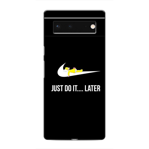 Чехол с логотипом Найк на Google Pixel 6 – Nike just do it
