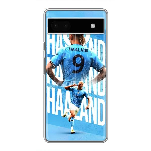 Чехлы с футболистом Ерлинг Холанд для Google Pixel 6a (AlphaPrint) – Erling Haaland
