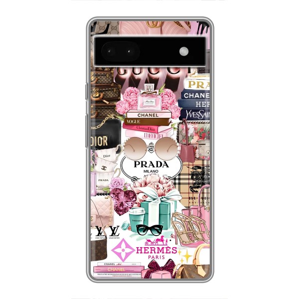 Чехол (Dior, Prada, YSL, Chanel) для Google Pixel 6a – Бренды