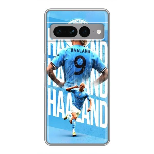 Чехлы с футболистом Ерлинг Холанд для Google Pixel 7 Pro (AlphaPrint) – Erling Haaland