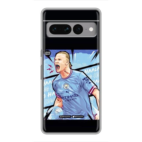 Чехлы с футболистом Ерлинг Холанд для Google Pixel 7 Pro (AlphaPrint) – гол Эрлинг Холланд