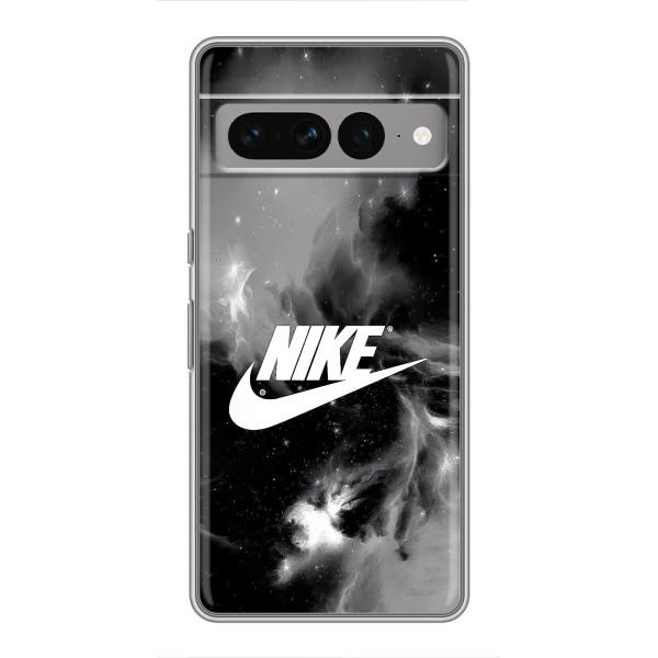 Чохол з логтипом Найк на Google Pixel 7 Pro – Найк димчастий