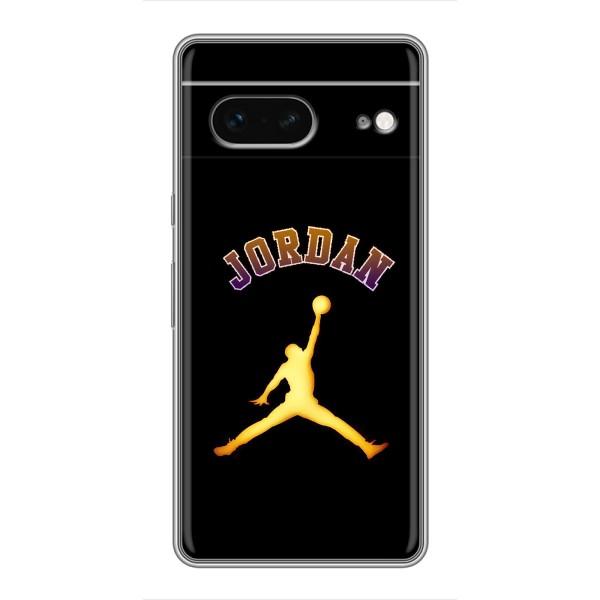 Чохли для Google Pixel 7 - з картинкою JORDAN (AlphaPrint) – Jordan Gold