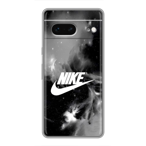 Чехол с логотипом Найк на Google Pixel 7 – Найк дымчатый