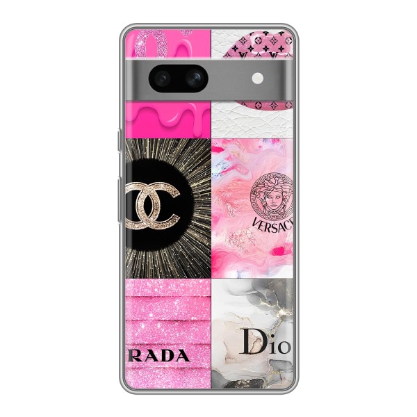 Чехол (Dior, Prada, YSL, Chanel) для Google Pixel 7A – Модница