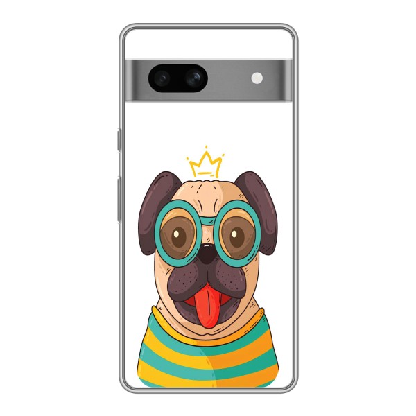 Бампер для Google Pixel 7A с картинкой "Песики" – Собака Король