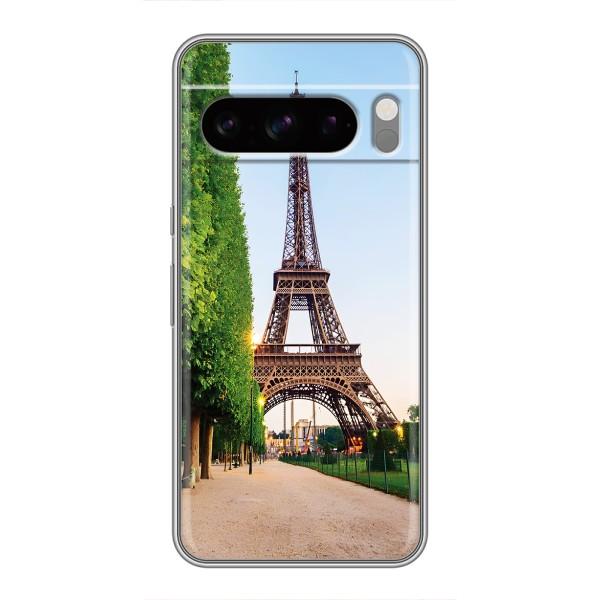 Чохол Ейфелева Вежа Google Pixel 8 Pro - (AlphaPrint) – Дорога до Парижу