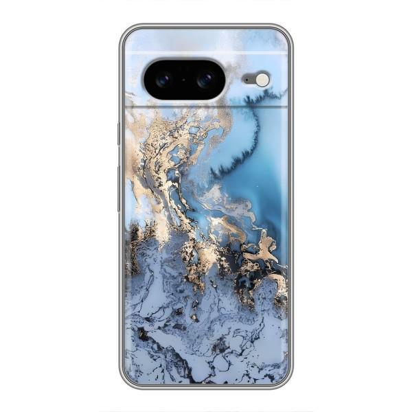 Мраморний чехол на Google Pixel 8 (VPrint) – Ніжний мрамор