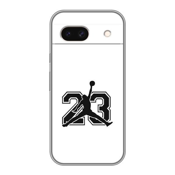 Чехлы для Google Pixel 8A - с картинкой JORDAN (AlphaPrint) – Jordan 23