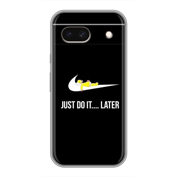 Чохол з логтипом Найк на Google Pixel 8A – Nike just do it