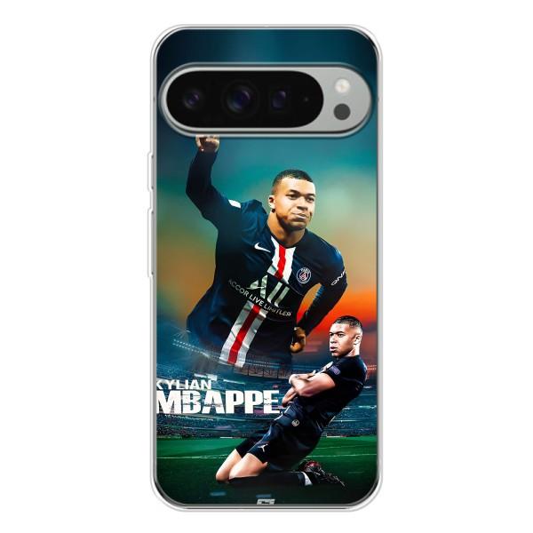 Чехол (TPU) с Футболистом на Google Pixel 9 Pro XL – MBAPPE