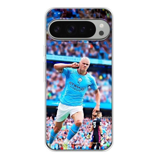 Чехлы с футболистом Ерлинг Холанд для Google Pixel 9 Pro XL (AlphaPrint) – фанаты Холанда