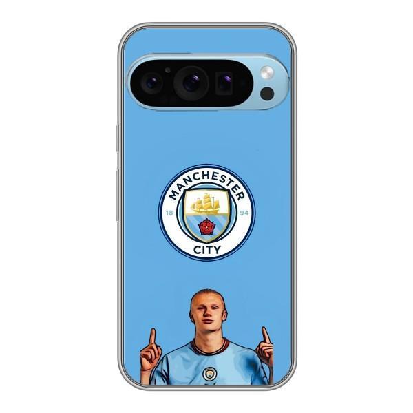 Чохли з футболістом Ерлінг Холанд для Google Pixel 9 Pro (AlphaPrint) – Холанд Манчестер Сіті