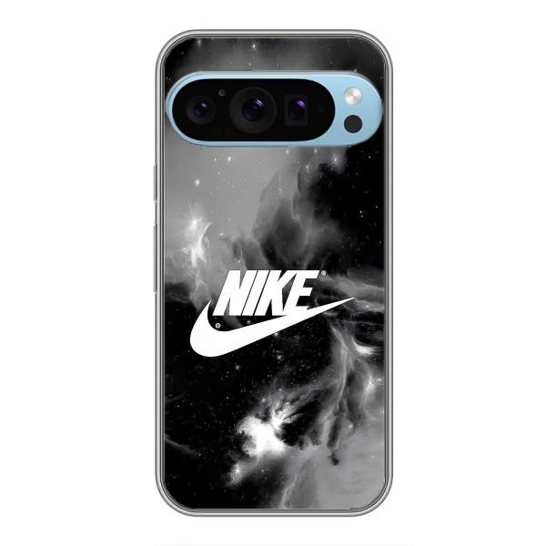 Чехол с логотипом Найк на Google Pixel 9 Pro – Найк дымчатый