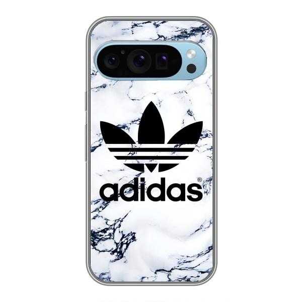 Чехлы Адидас для Google Pixel 9 (AlphaPrint) – Адидас на мраморе