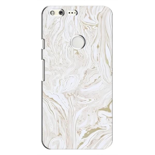 Мраморный чехол на Google Pixel (VPrint) – Белый мрамор