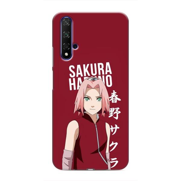 Чехлы Персонажи Аниме Наруто для Huawei Honor 20 (AlphaPrint) – Аниме Сакура