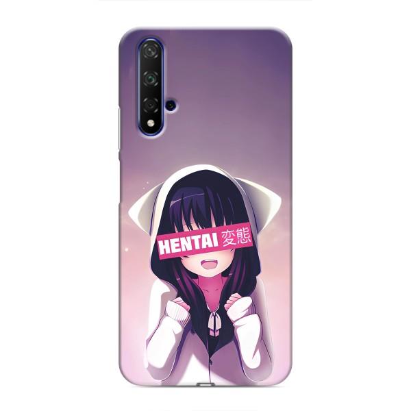Чехлы Персонажи Аниме Наруто для Huawei Honor 20 (AlphaPrint) – Hentai chan