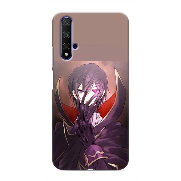 Чехлы Персонажи Аниме Наруто для Huawei Honor 20 (AlphaPrint) – Ламперуж