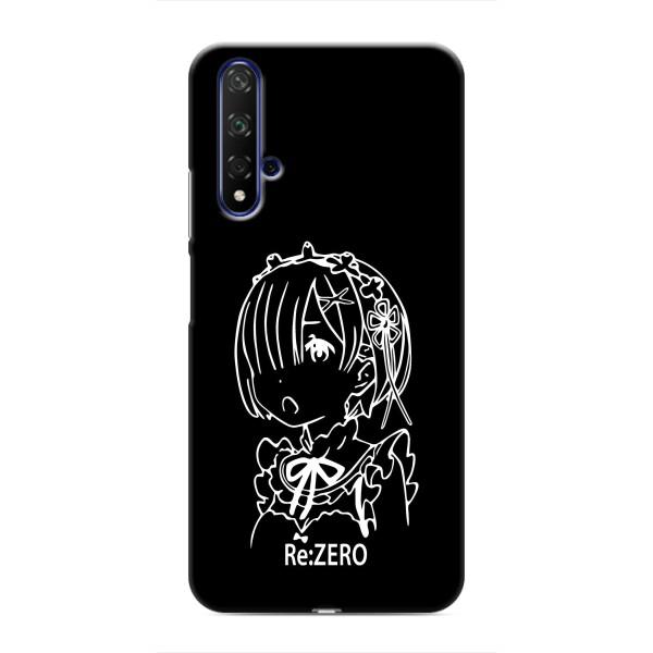 Чехлы Персонажи Аниме Наруто для Huawei Honor 20 (AlphaPrint) – Re: Zero