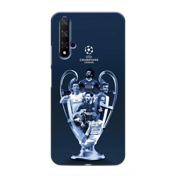 Чехлы для Huawei Honor 20 (VPrint) - Футбольные клубы – Кубок ЛЧ