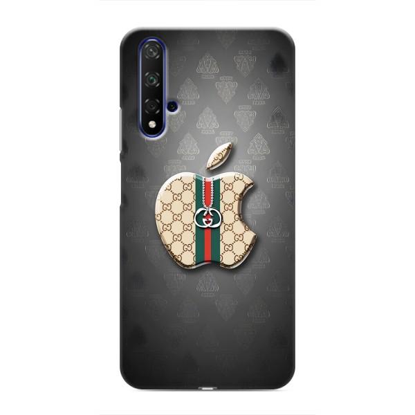 Чехлы ГУЧЧИ для Хуавей Хонор 20 (AlphaPrint) – Apple gucci