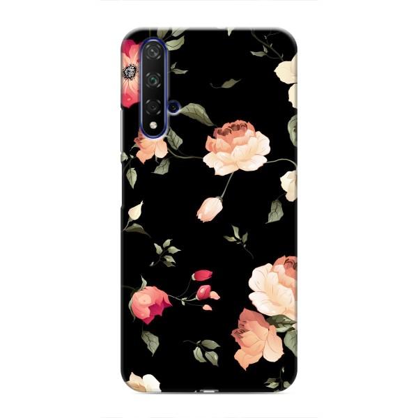 Чохли з квітами для Huawei Honor 20 (VPrint) – Трояндочки
