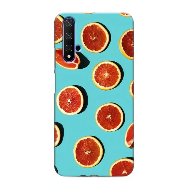 Чехлы с Фруктами для Huawei Honor 20 (VPrint) – Грейпфрут