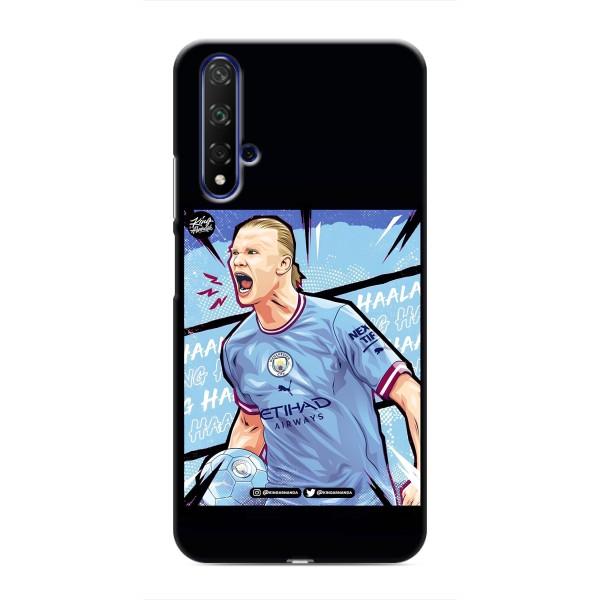 Чехлы с футболистом Ерлинг Холанд для Huawei Honor 20 (AlphaPrint) – гол Эрлинг Холланд