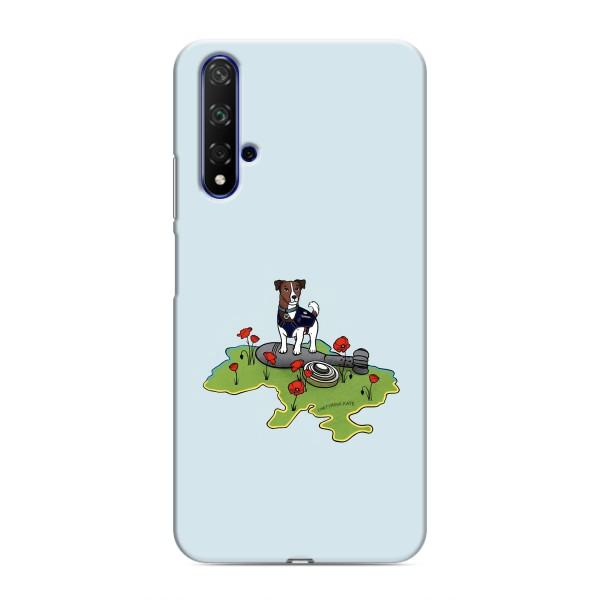 Чехлы с картинкой собаки Патрон для Huawei Honor 20 (AlphaPrint) – Сапер Пес