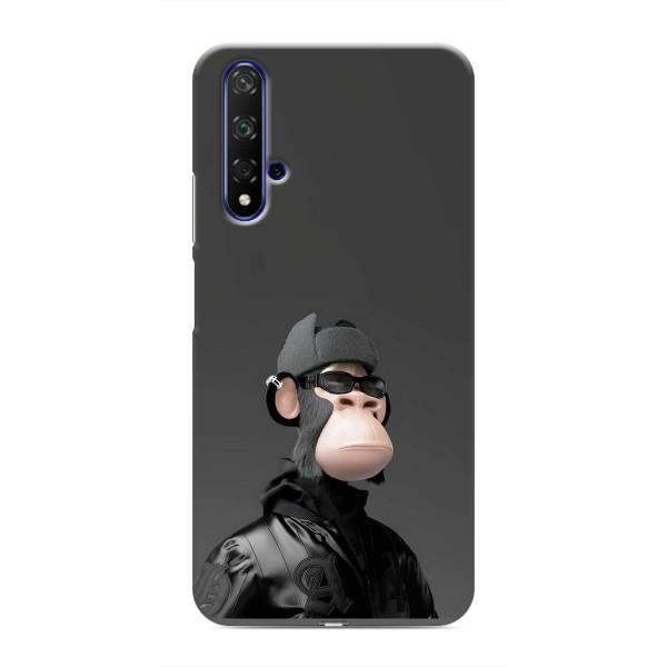 Чехлы с Обезьянами NFT для Huawei Honor 20 (AlphaPrint) – стильная обезьяна NFT