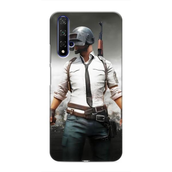 Чеjхол PUBG для Хуавей Хонор 20 (AlphaPrint) – Пабг мен